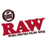 RAW - Natural Unrefined Rolling papers Logo | Hush Cannabis Club Canada