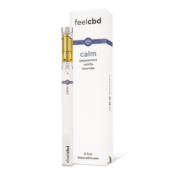 FeelCBD – Calm – Disposable CBD Vape Pen 0.5ml | Hush Cannabis Club Canada