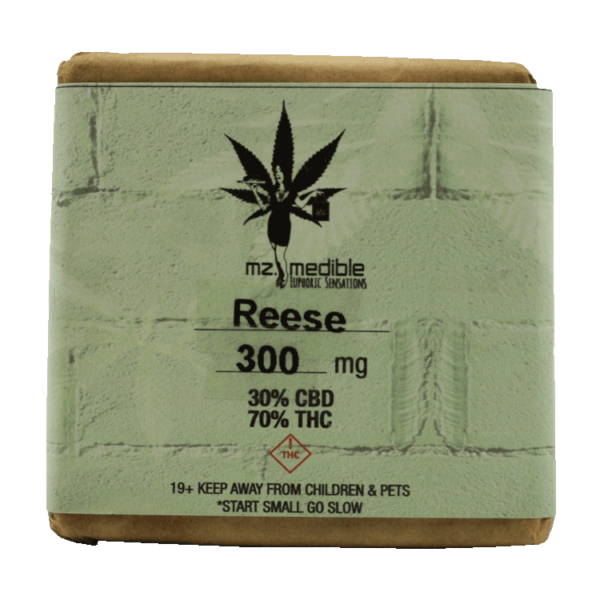 Mz Medibles – Reese Bar – 300mg | Hush Cannabis Club Canada