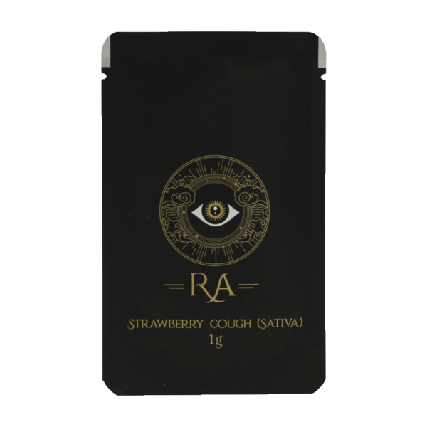RA – Premium Shatter – Strawberry Cough – 1g or 7g | Hush Cannabis Club Canada