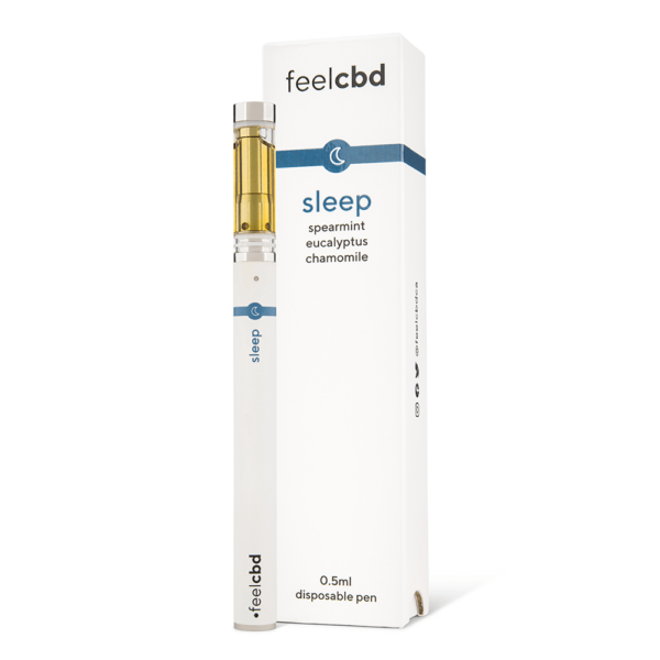 FeelCBD – Sleep – Disposable CBD Vape Pen 0.5ml | Hush Cannabis Club Canada