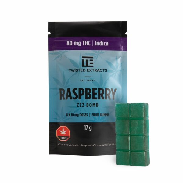 Twisted Extracts – Blue Raspberry – Zzz Bombs | Hush Cannabis Club Canada