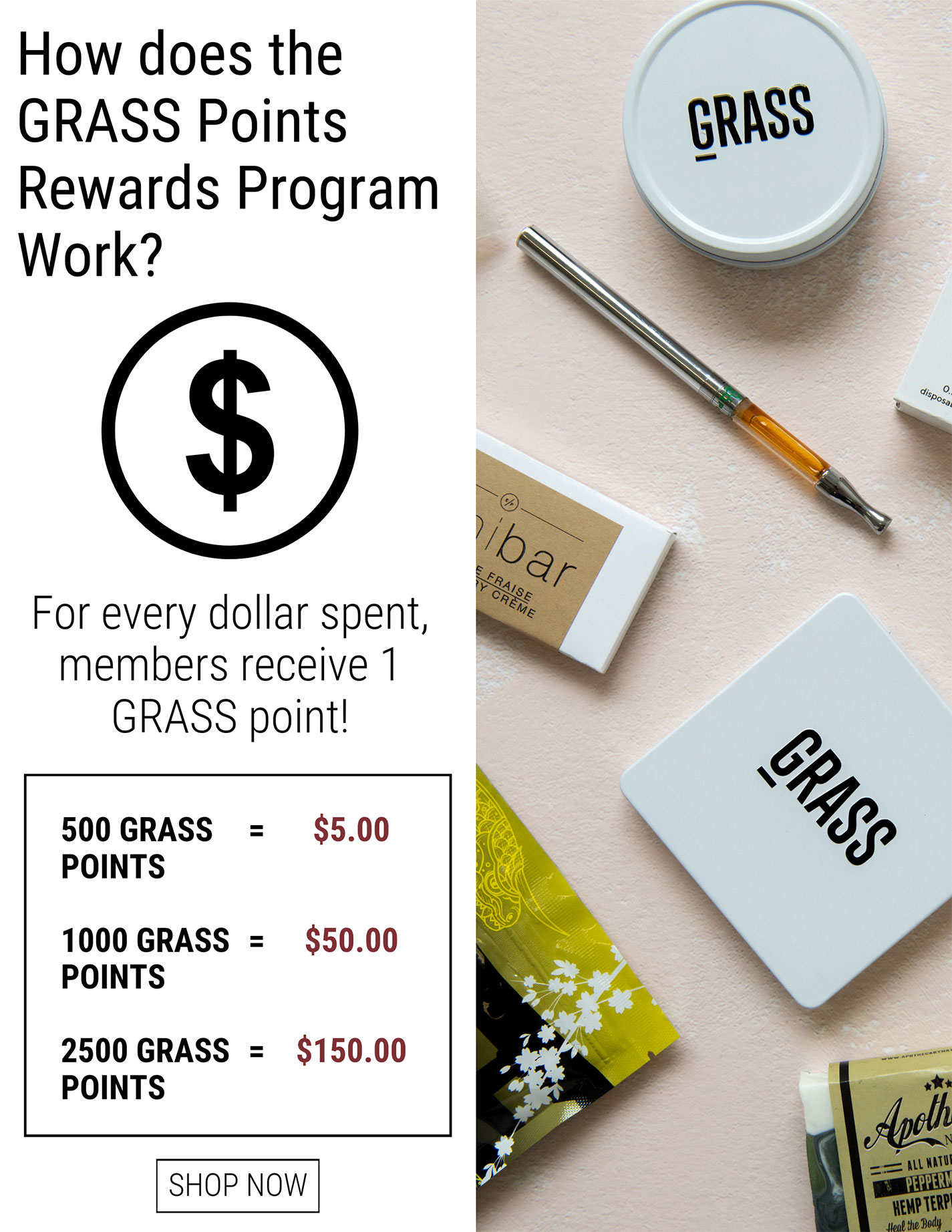 Hush Cannabis Club Canada Reward Program