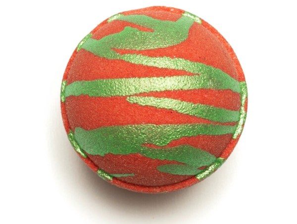 Nikki Stikki Botanicals – CBD Bath Bomb – Christmas Spirit Bomb (red/green) – 300mg CBD | Hush Cannabis Club Canada