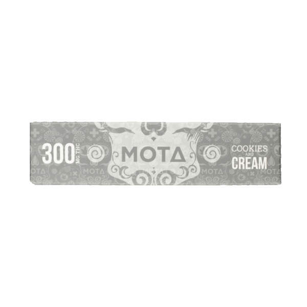 MOTA Edibles – Cookies and Cream Bar – 300mg | Hush Cannabis Club Canada