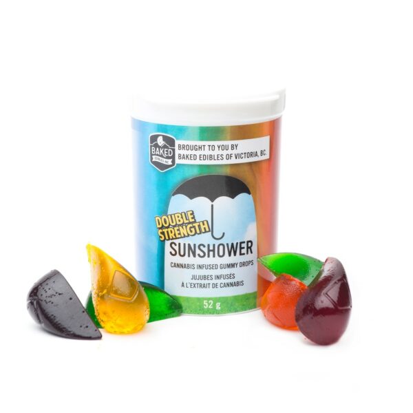 Baked Edibles – Sunshower Gummies | Hush Cannabis Club Canada