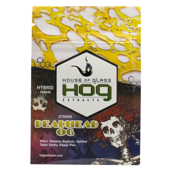 House Of Glass – Shatter – Deadhead OG 1g | Hush Cannabis Club Canada