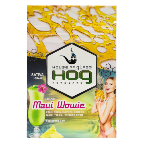 House Of Glass – Shatter – Maui Wowie 1g | Hush Cannabis Club Canada