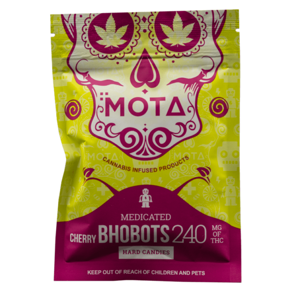 MOTA Edibles – BHO Bots – Cherry – 240mg THC | Hush Cannabis Club Canada