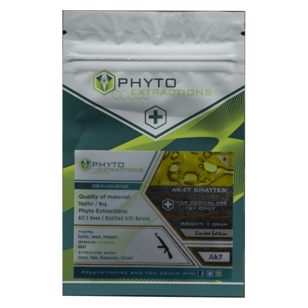 Phyto – AK47 Shatter | Hush Cannabis Club Canada