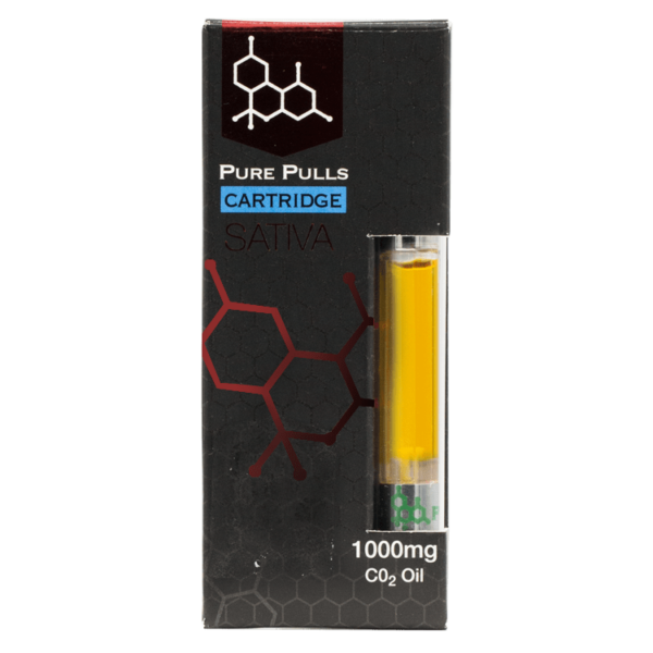 Pure Pulls – CO2 Oil Refill Cart – Sativa 1ml | Hush Cannabis Club Canada