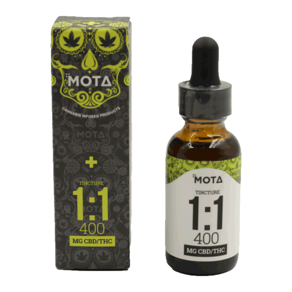 MOTA – 1:1 Tincture – 400mg | Hush Cannabis Club Canada