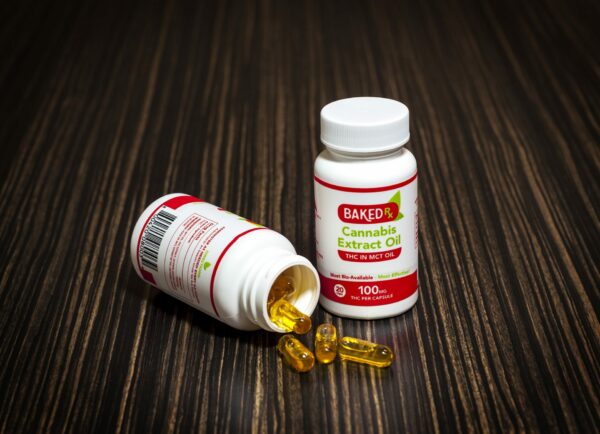 Baked Edibles – THC Extract Capsules 100mg | Hush Cannabis Club Canada