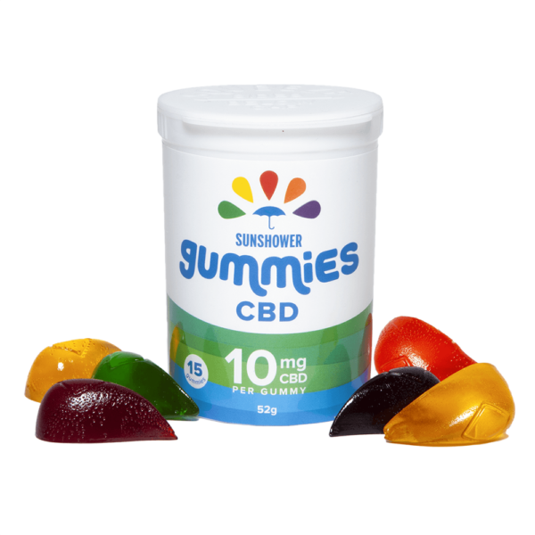 Baked Edibles – Sunshower Gummies CBD – 10mg | Hush Cannabis Club Canada