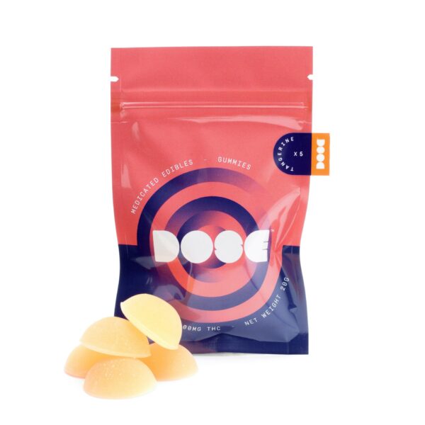 Dose Edibles Gummies – Tangerine | Hush Cannabis Club Canada