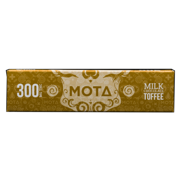 MOTA Edibles – Milk Chocolate Toffee Bar – 300mg THC | Hush Cannabis Club Canada