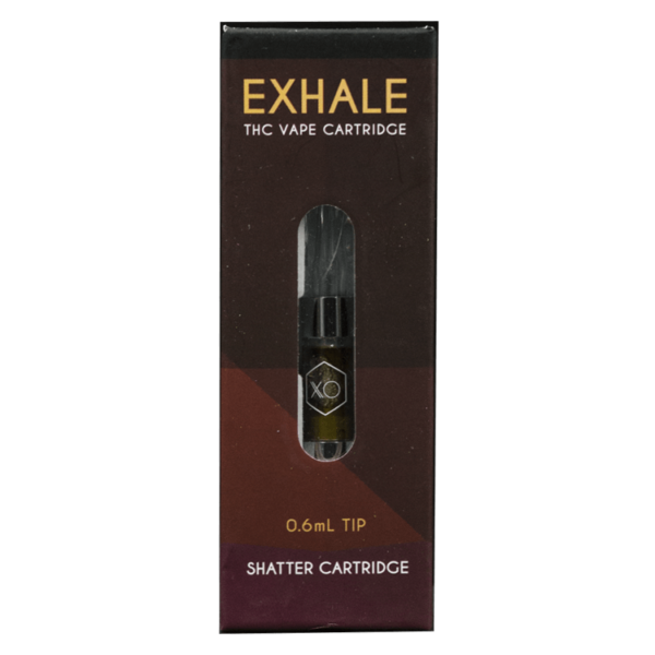 XO Exhale – Liquid Shatter Refill Cartridge – Girl Scout Cookies 0.6ml | Hush Cannabis Club Canada