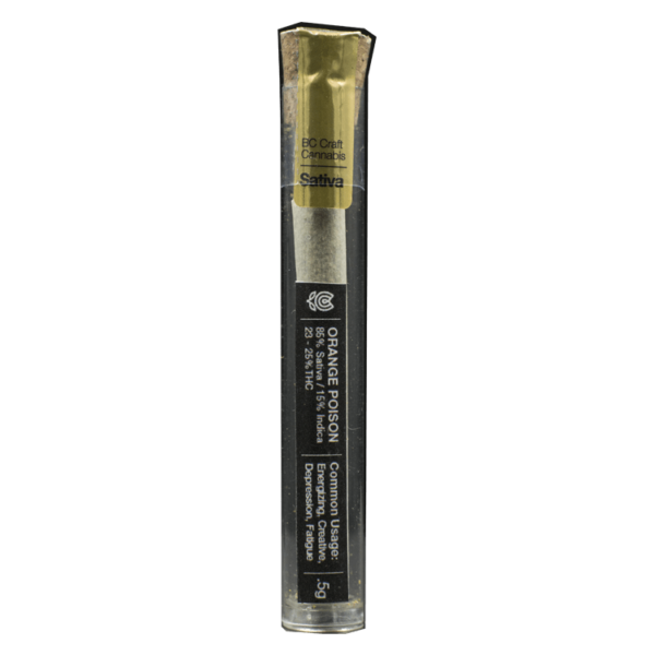 Flowerpwr – Pre-Roll – Orange Poison – 1g or 0.5g | Hush Cannabis Club Canada