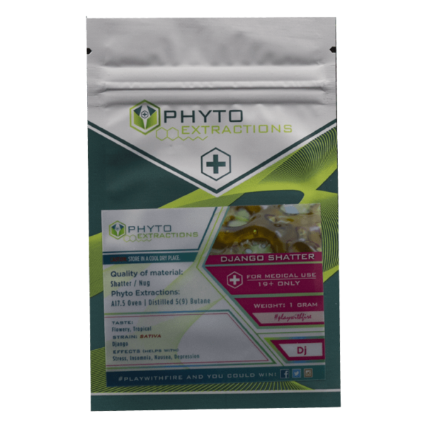 Phyto – Django Shatter | Hush Cannabis Club Canada