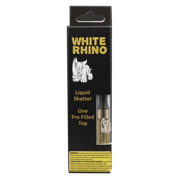 White Rhino – Liquid Shatter Refill Cartridge – Girl Scout Cookies 1g | Hush Cannabis Club Canada