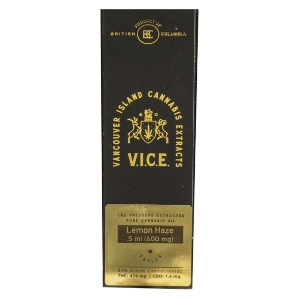 Vice – CO2 Oil Refill Cartridges – Lemon Haze | Hush Cannabis Club Canada