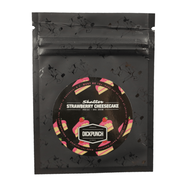 Dickpunch Extracts – Strawberry Cheesecake (indica) – 1g | Hush Cannabis Club Canada