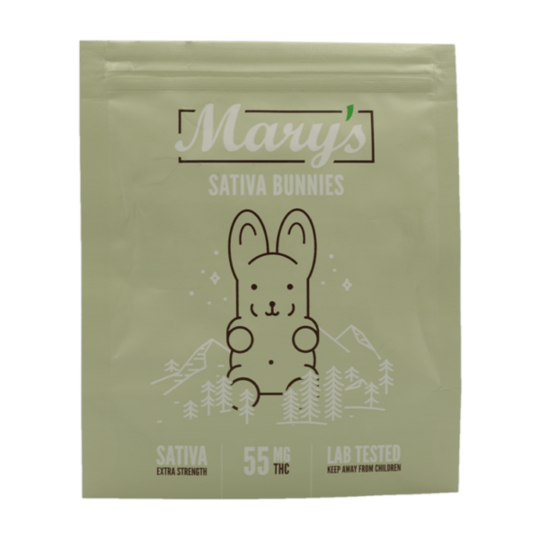 Mary’s Medibles – Sativa Bunnies – Extra Strength – 55mg | Hush Cannabis Club Canada
