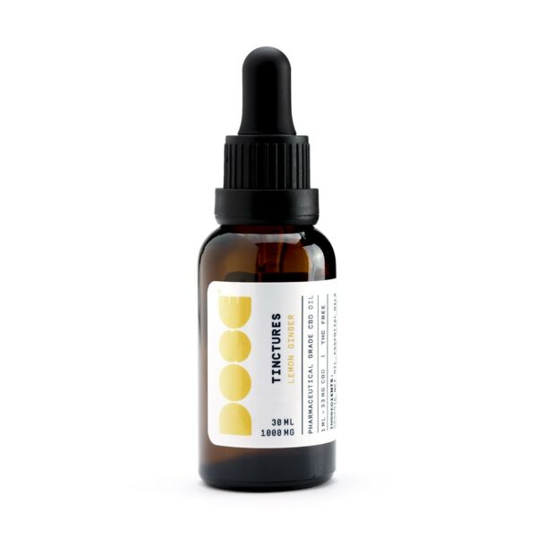 Dose – CBD Tinctures – Lemon Ginger – 1000mg CBD | Hush Cannabis Club Canada