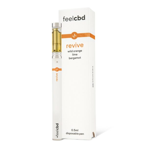 FeelCBD – Revive – Dispsable CBD Vape Pen 0.5ml | Hush Cannabis Club Canada