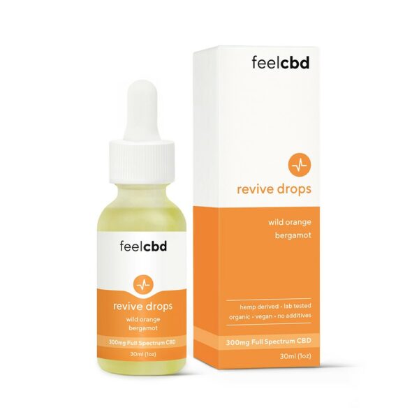 FeelCBD – Revive Drops – CBD Tincture 300mg | Hush Cannabis Club Canada