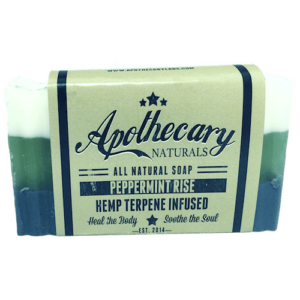 Apothecary Naturals – Body Soap – Peppermint Rise 100g | Hush Cannabis Club Canada