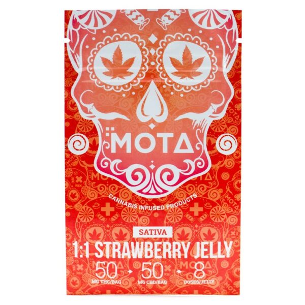Mota – White Cube CBD – Strawberries & Cream – 180mg CBD | Hush Cannabis Club Canada