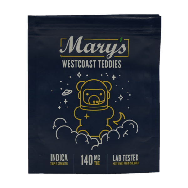 Mary’s Medibles – Westcoast Teddies – Triple Strength – 140mg | Hush Cannabis Club Canada