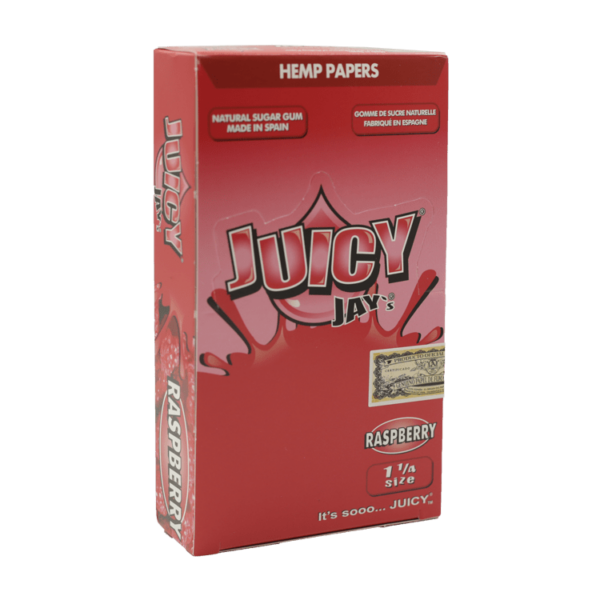 Juicy Jay’s – Hemp Papers (1.25 inch) – Raspberry | Hush Cannabis Club Canada