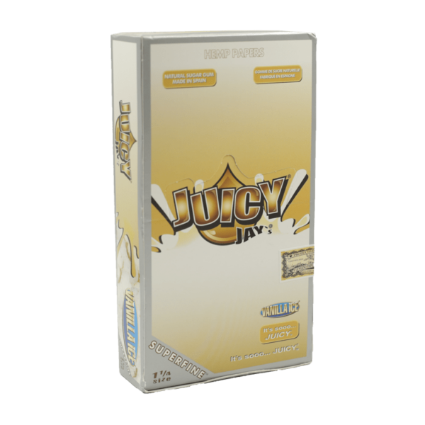 Juicy Jay’s – Hemp Papers (1.25 inch) – Vanilla Ice | Hush Cannabis Club Canada