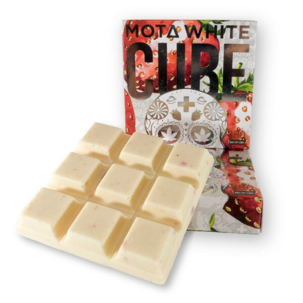 Mota – White Cube CBD – Strawberries & Cream – 180mg CBD | Hush Cannabis Club Canada