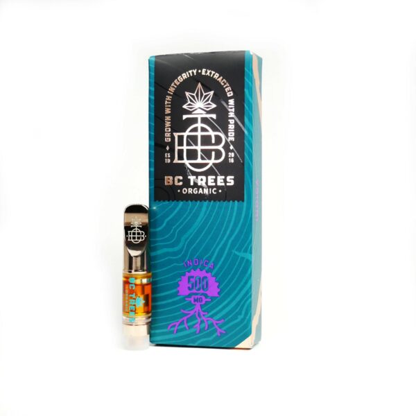 BC Trees – Organic CO2 Refill Cartridges – Indica – 500mg | Hush Cannabis Club Canada