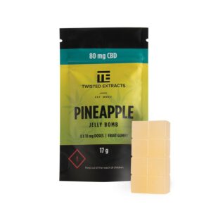 Twisted Extracts – Pineapple Jelly Bombs – CBD | Hush Cannabis Club Canada