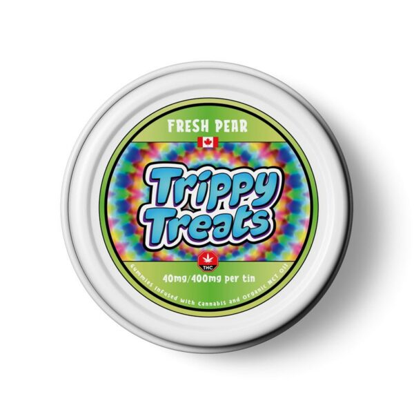 Trippy Treats – Hawaiian Fruit Punch Gummies – 400mg THC | Hush Cannabis Club Canada