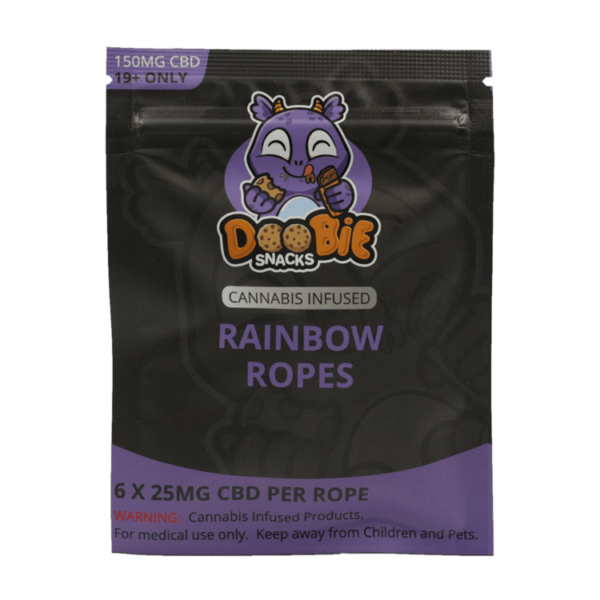 Doobie Snacks – CBD Sour Gummy Bears – 150mg CBD | Hush Cannabis Club Canada