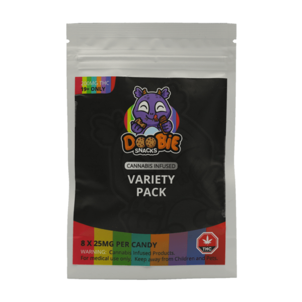 Doobie Snacks – CBD Sour Gummy Bears – 150mg CBD | Hush Cannabis Club Canada