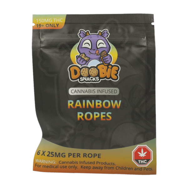 Doobie Snacks – Blue Raspberry – 200mg THC | Hush Cannabis Club Canada