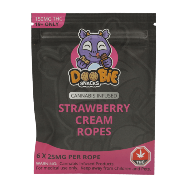 Doobie Snacks – Blue Raspberry – 200mg THC | Hush Cannabis Club Canada