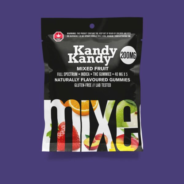 Kandy Kandy – Mixed Fruit Gummies | Hush Cannabis Club Canada