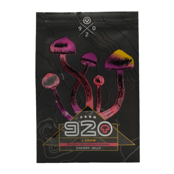 Room 920 – Cherry Jelly – 1 Gram (Golden Teacher Mushrooms) | Hush Cannabis Club Canada