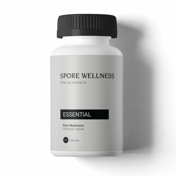 Spore Wellness – Microdose Capsules – Essential – 25 Capsules (100mg per cap) | Hush Cannabis Club Canada