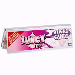 Juicy Jay’s – Superfine Hemp Papers (1.25 Inch) – Sticky Candy | Hush Cannabis Club Canada