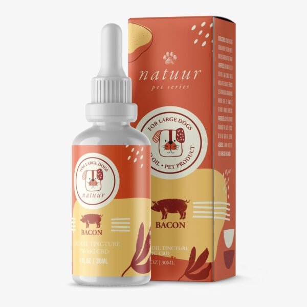 Natuur – Pet Series – CBD Oil For Small Dogs – Bacon Flavour – 125mg | Hush Cannabis Club Canada