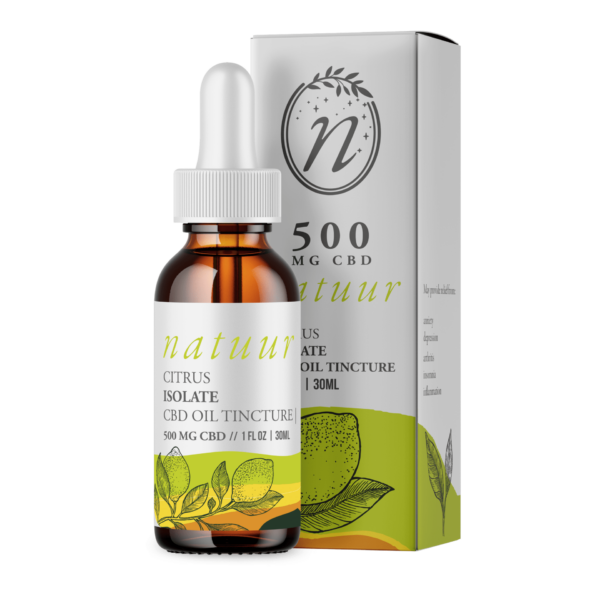 Natuur – Full Spectrum CBD Oil Tincture – Lemon Ginger – 1000mg | Hush Cannabis Club Canada