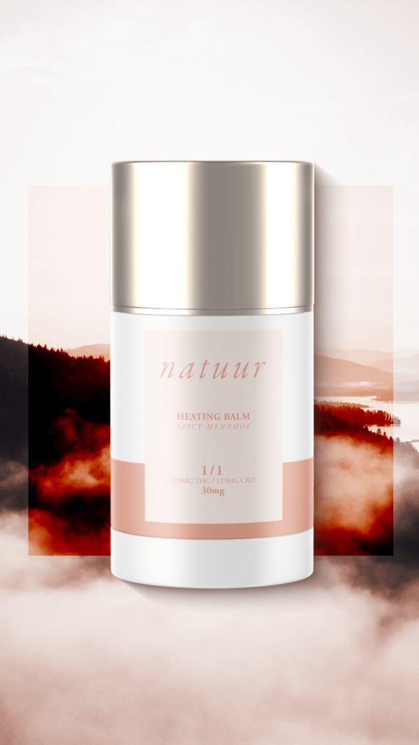 Natuur – Heating Balm – Spicy Menthol – 1:1 – 30mg | Hush Cannabis Club Canada